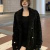 Lamb wool coat women's high-end retro wool coat top autumn and winter tide