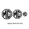 Car Front Badge Decoration Steering Wheel Sticker Rear Trunk Logo For MG Cyberster MG3 MG5 MG7 MG6 ZS ES5 ONE HS MG4 EV Cyber X VV222
