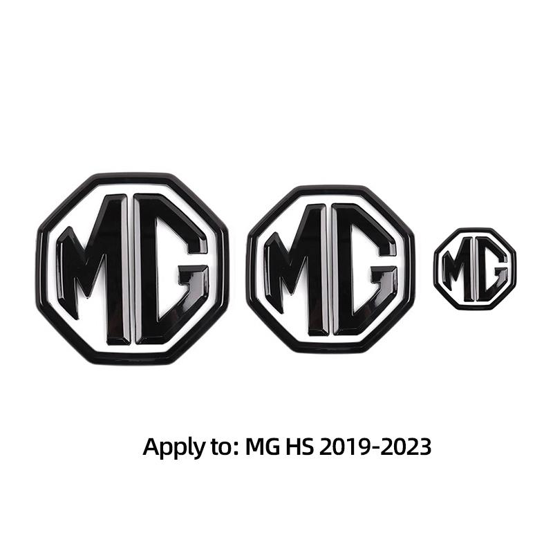 Car Front Badge Decoration Steering Wheel Sticker Rear Trunk Logo For MG Cyberster MG3 MG5 MG7 MG6 ZS ES5 ONE HS MG4 EV Cyber X VV222