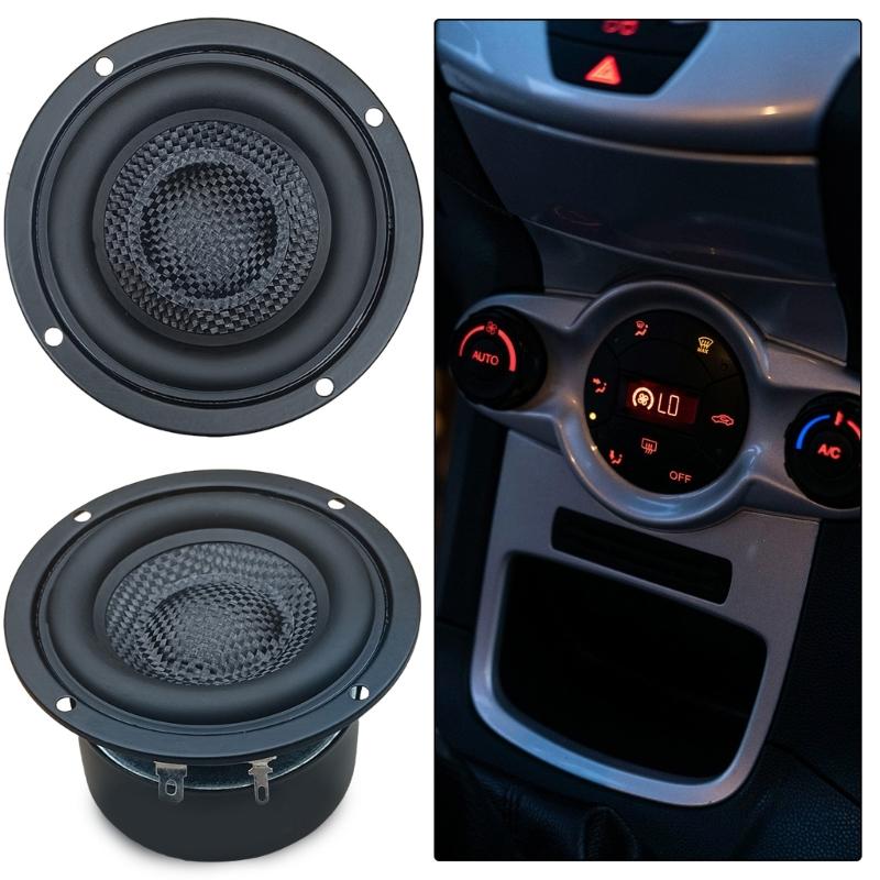 3" Round Woofers Subwoofer Hifi Speakers, Low End Response, 4Ohm 25Watt, Fiberglasses Crafted