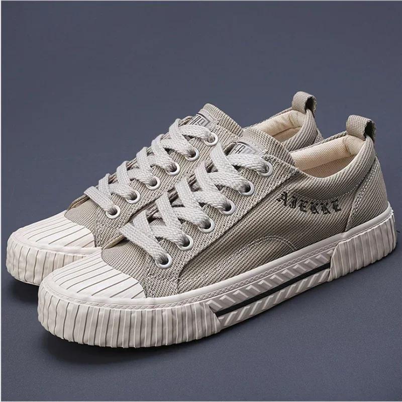 Fashion High-quality Casual Shoes for Men Wear-resistant Men's Vulcanized Shoes Comfortable Breathable Non-slip Male Flats Basket Homme