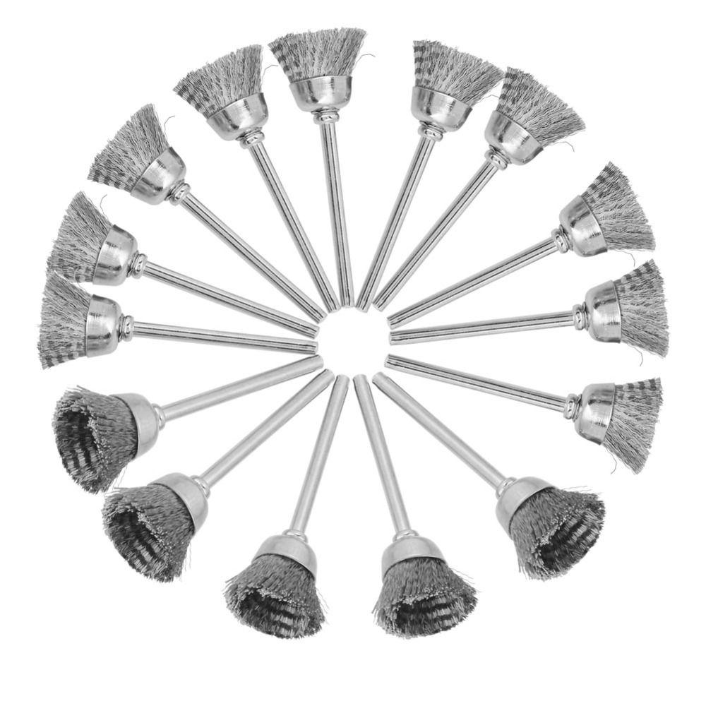 45Pcs for Rotary Tools Wire Brush Wheel Set