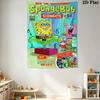 Spongebob Comics Ride 'Em Horsiepants Bedding 1 Duvet Cover 2 Pillowcase Without Core Bedding Set Soft And Comfortable