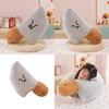 Abstract Plush Toy Soft Short Velvet Pillow With Pp Cotton Filling For Kids