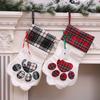 Delightful Pet Christmas Paw Stockings For Cats And Dogs Perfect For Celebrations Holiday
