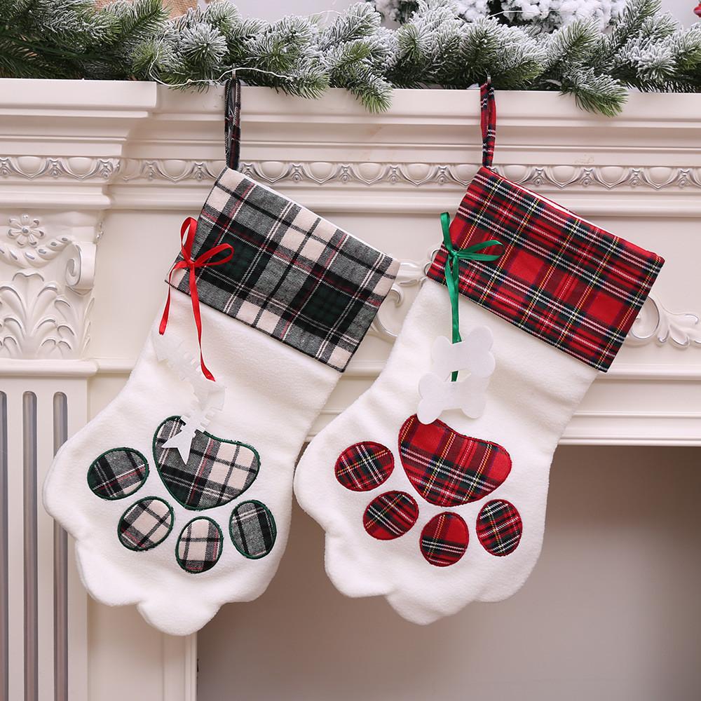 Delightful Pet Christmas Paw Stockings For Cats And Dogs Perfect For Celebrations Holiday