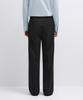 Musinsa Standard Wide Hidden Banding Slacks [Charcoal Gray]