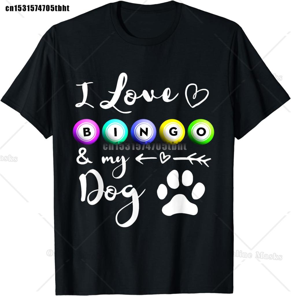 Crazy Bingo Lady Shirt Funny Lucky Bingo Shirt Player Hobby Gambling Bingo Queen TShirt Fashion Street Cotton Tops Tees