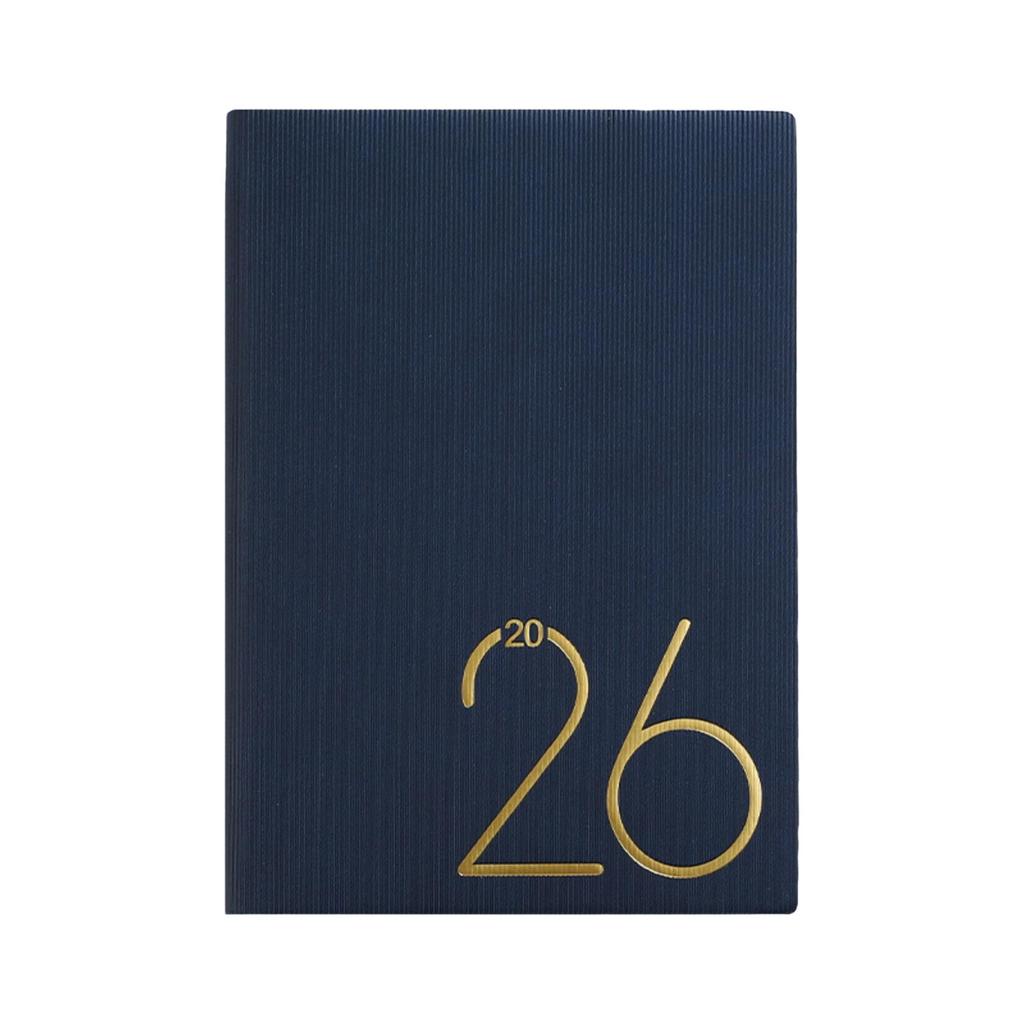 2026 English Calendar Calendar Book Daily Plan Notebook Portable A7 Pocket Calendar