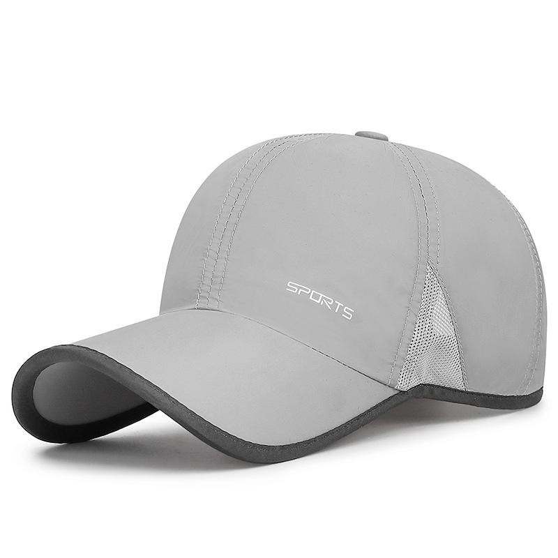 

Весна Лето Мужская бейсболка Спорт на открытом воздухе Дышащая Быстросохнущая Кепка с козырьком Женская Сетчатая Солнцезащитная кепка с вставками Кепка с козырьком