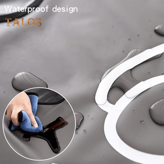 Фартук шеф-повара Прозрачный против пятен ТПУ Классический фартук с ремешком для легкой — фото 7