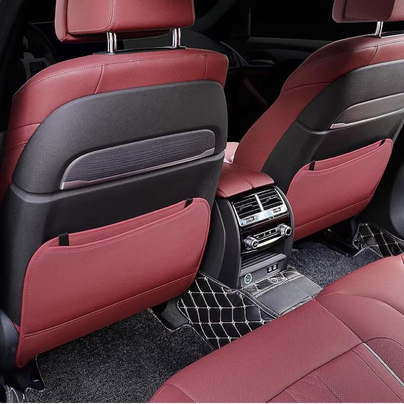 Car Anti-kick Pad Rear Seat Pad Back Anti-kick Protective Pad Ide Scratch Anti-dirty Storage Decoration Interior Accessories