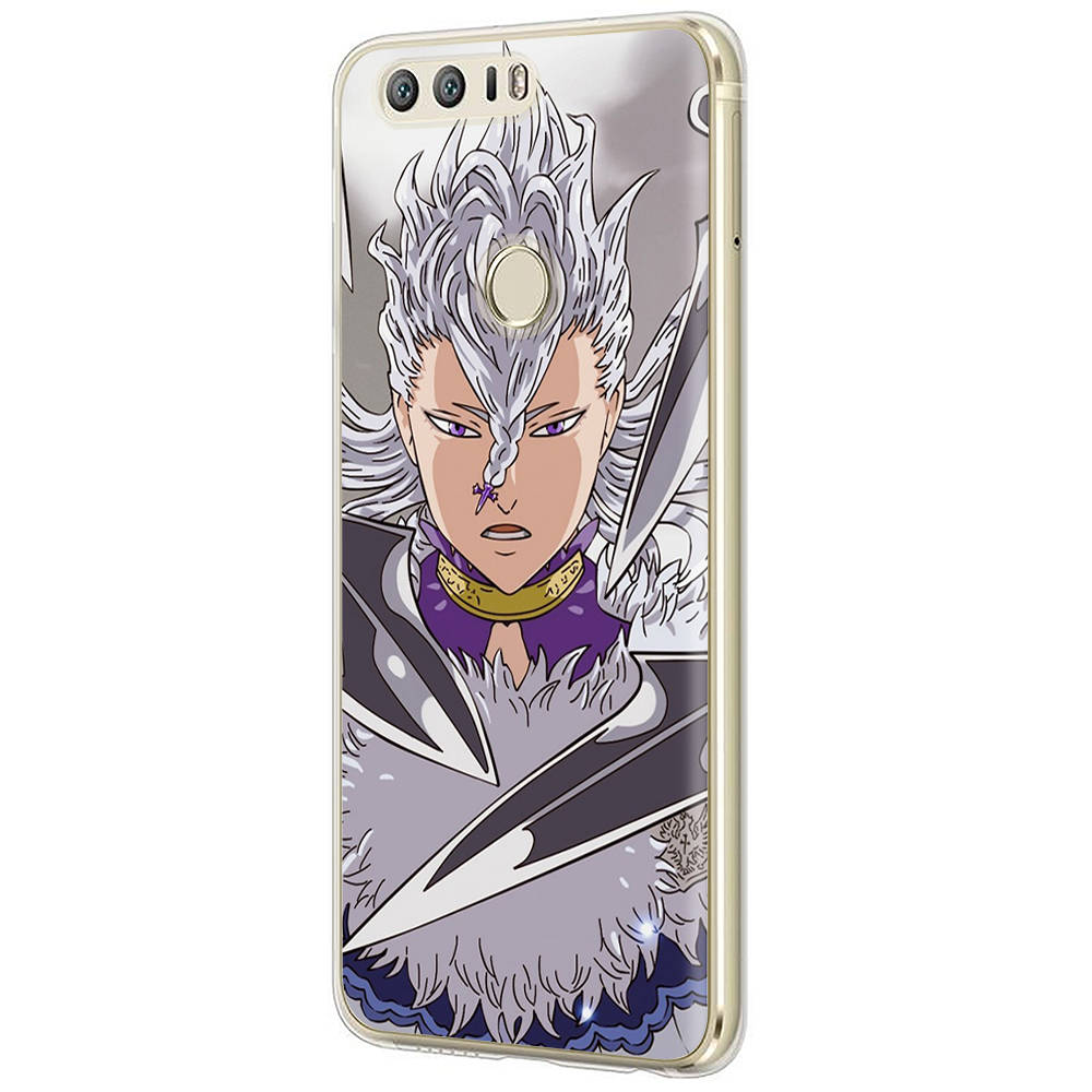 DT51 Black Clover Anime Case for Samsung A04 A14 A23 A34 A54 M23 M33 M52 M53 Realme 10 9 C30S C35 C55 VIVO Y02S Y21 Y33S Y51 X80 Pro Clear Cover