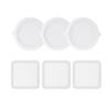 Disposable Anti-Clog Hair Catcher Mesh Sticker 10-50PCS, Multi-Use Drain Cover for Shower Kitchen Bathroom Sink