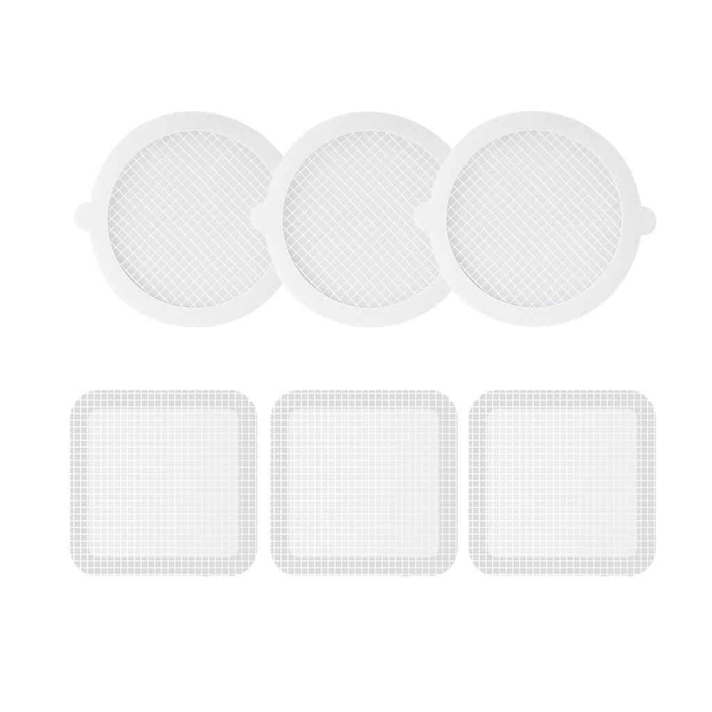 Disposable Anti-Clog Hair Catcher Mesh Sticker 10-50PCS, Multi-Use Drain Cover for Shower Kitchen Bathroom Sink