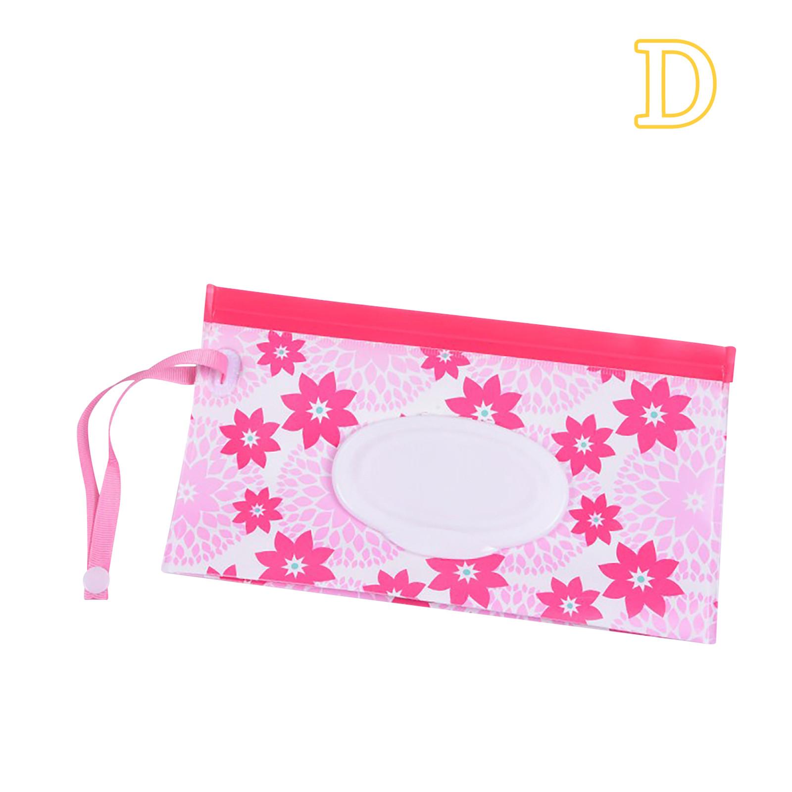 

Портативный контейнер для влажных салфеток, многоразовый, экологически удобный для путешествий разноцветный