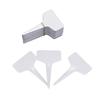 100PC Plastic Plant T-type Tags Markers Nursery Tray Garden Labels
