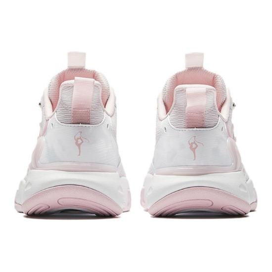 Anta Kids Sports Comfortable Non-Slip Breathable Low-Top Running Shoes Kids Sneaker Pink White 322435501-1