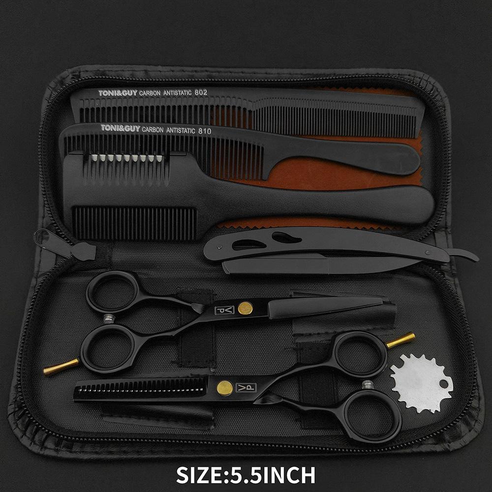 VP Professional Hairdressing Scissors Barber Set 5.5 6.0 Hairdresser Hair Beauty Scissors Set Corte de Cabelo Desbaste Ferramentas de Salão