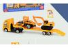 Children's Mini Alloy Inertial Car Set with Sliding Trailer Models