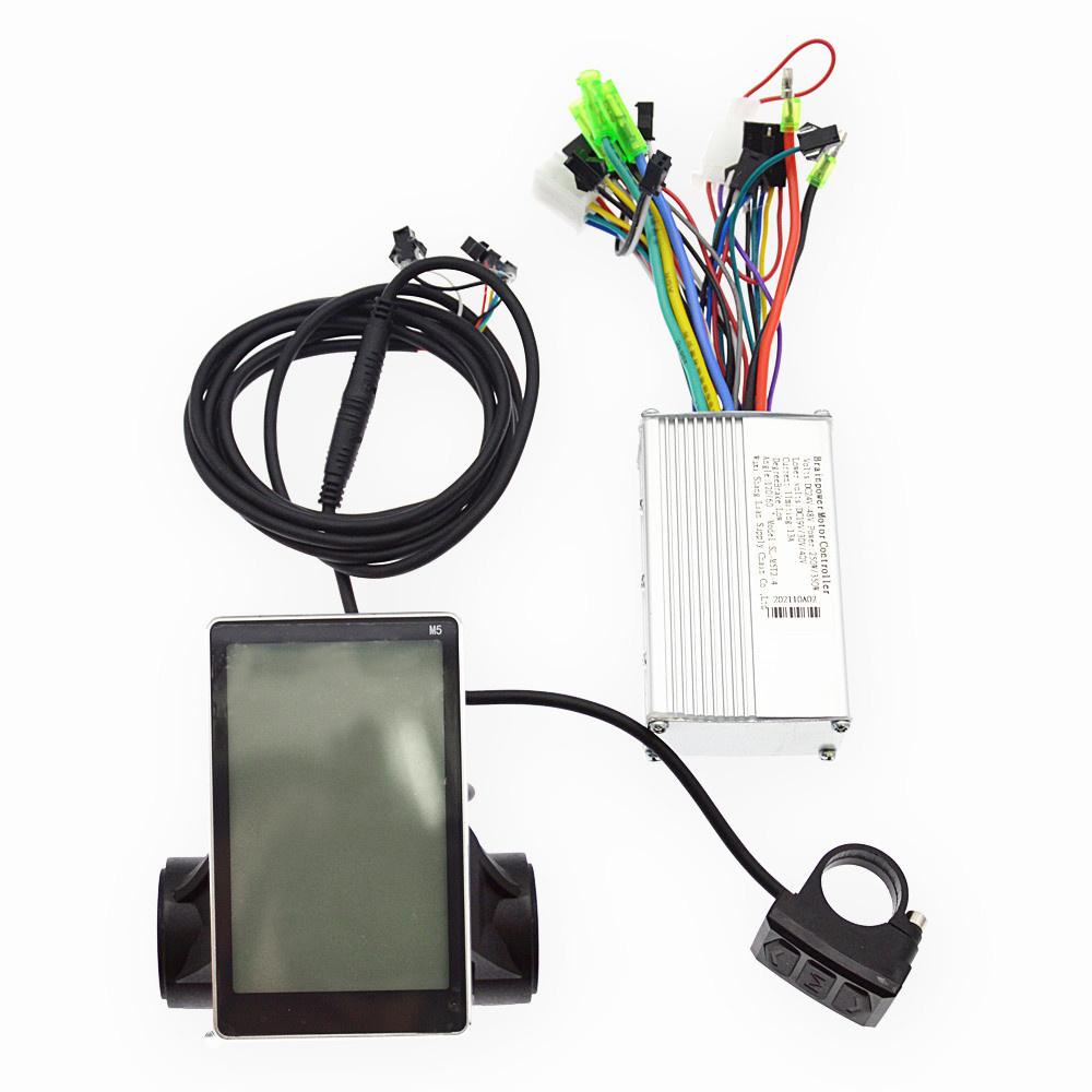 DC 24-48V Brushless Motor Controller + LCD Display Electric Bicycle Scooter Bike