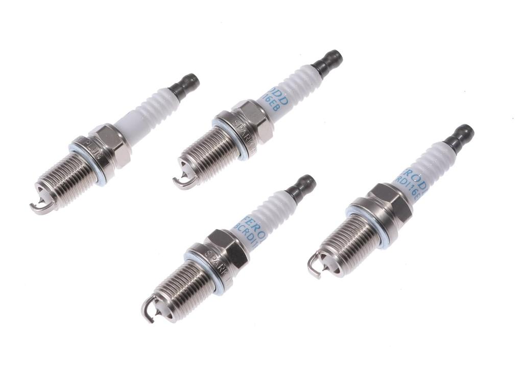 Double Platinum Spark Plug Set of 4 for BMW E90 E91 E92 E84 X1 318i 320i 18i 12122158252 FR7KPP332 Universal