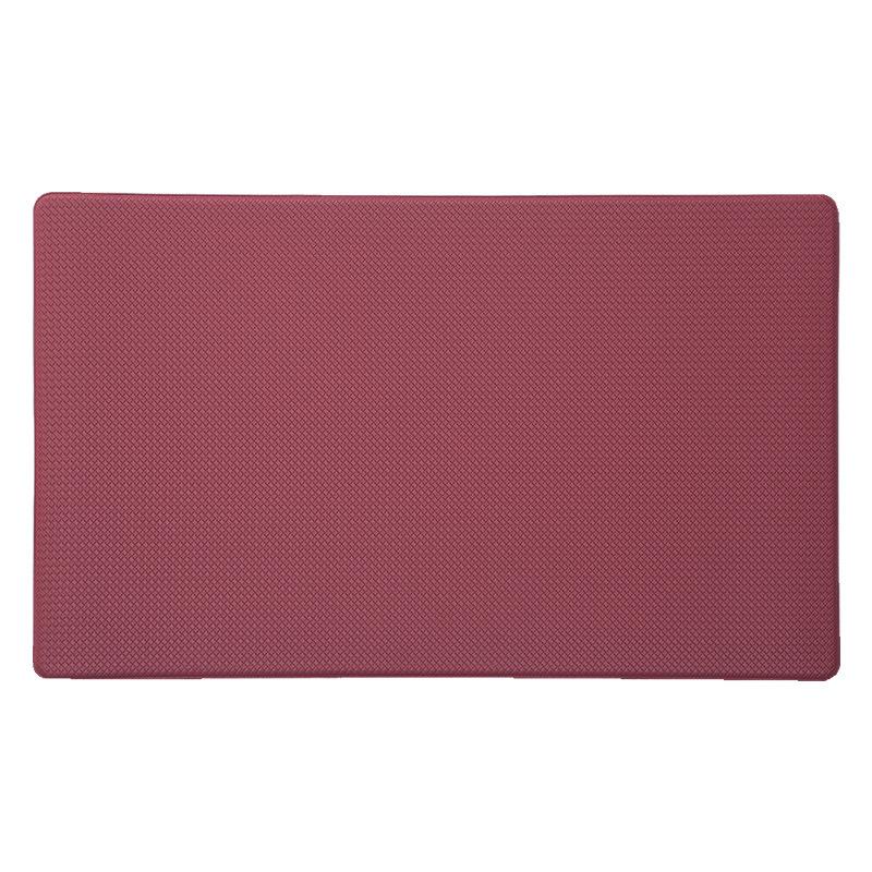 Waterproof Non-slip PVC Floor Mat: Oil-proof, Wipeable Leather, Dirt-resistant, Anti-fatigue.