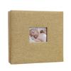 Photo Album, Handmade Photo Album, Mother's Day Gift, Large Capacity, L-size, Adhesive Type, Cotton Linen Material, Free Pages, Stylish, Cute, Organiz