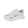 2025 New Shoes Summer Women's Little White Shoes Platform Sole Lightweight Casual Dad Shoes Breathable Mesh Sneakers Women