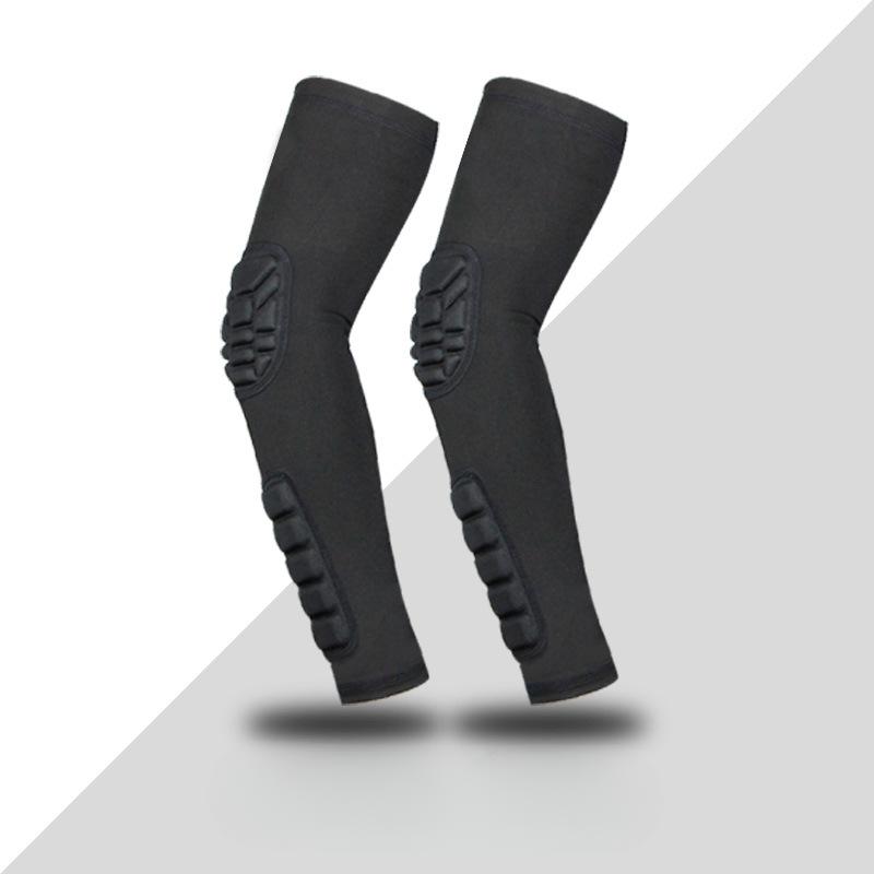 Gomitiere, Tute da Gattonamento, Equipaggiamento Protettivo per Basket e Football Americano, Equipaggiamento da Football Americano, Manicotti Protettivi per Giunture Anticollisione a Nido d'Ape per Uomo