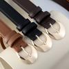 Women S Genuine Leather Belt For Jeans Minimalist Style