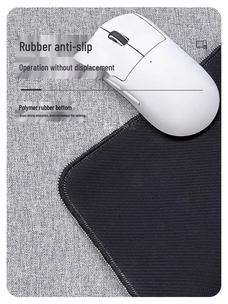 Extra Large Cotton Linen Mouse Pad & Desktop Mat