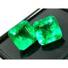 Natural Emerald Cut CERTIFIED 16 Ct Untreated Colombian Green Loose Gemstone MQ-18 002
