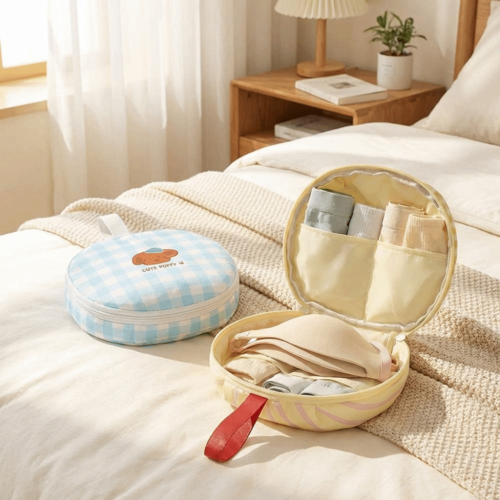 Handheld Underwear Storage Bag Folding Lingerie Pouch Portable Underwear Packing Cube  Travel