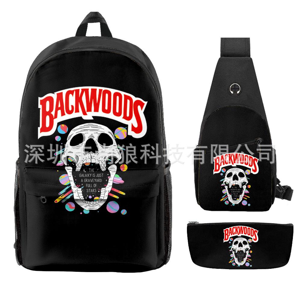 Student School Bag Backwoods Backpack Shoulder Bag School Bag Large Capacity Water-Proof Backpack