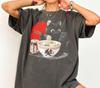 Black Cat Ramen Shirt, Japanese Noodles Cat Lover Tee