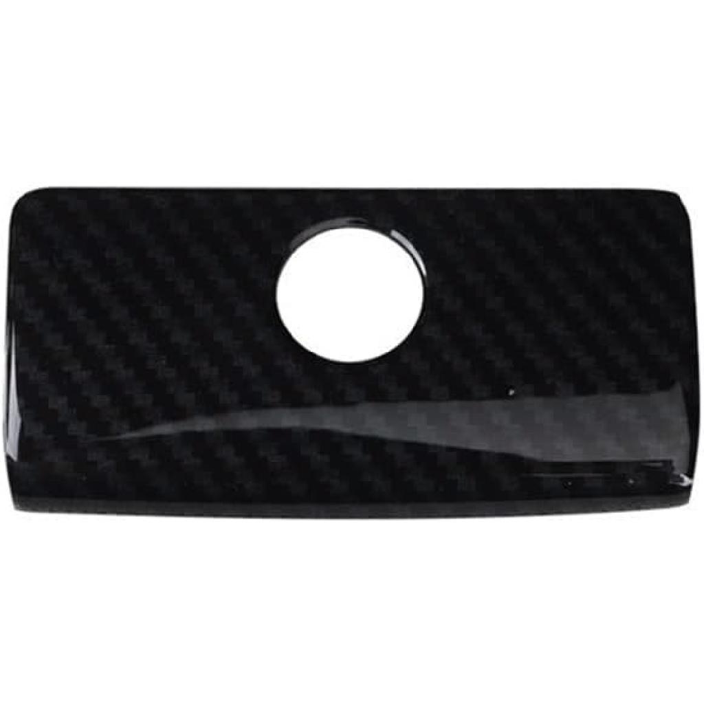 Carbon Fiber Look Interior Center Console Dashboard Panel Trim Cover for Cadillac ATS 2013-2019 ABS Plastic Dashboard Cover Decoration