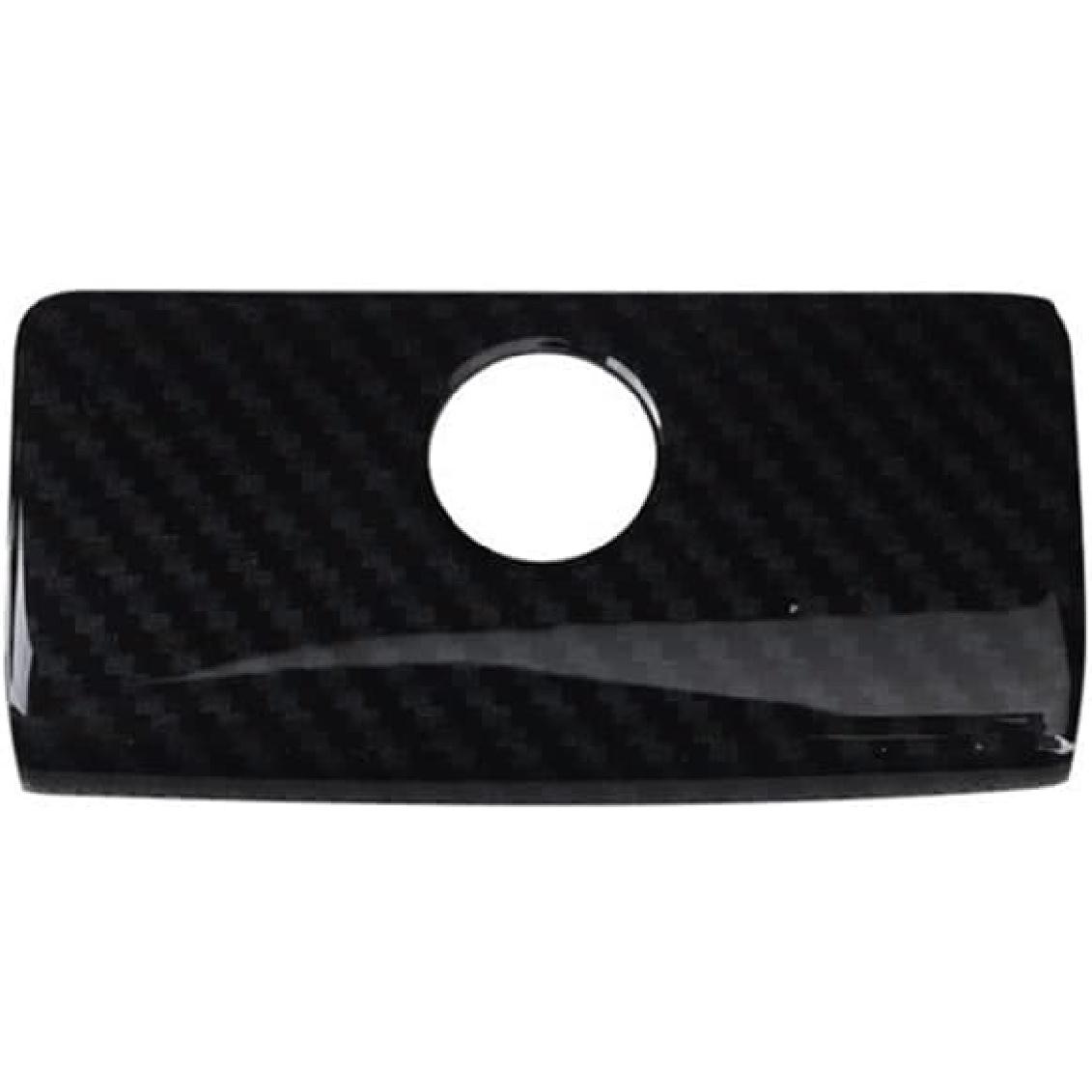 

Накладка на панель приборов центральной консоли салона под карбон для Cadillac ATS 2013-2019, пластик ABS, украшение панели приборов Glove Box Button--1pcs