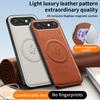 Wireless Charging Magnetic Case for Vivo X300 FE Protective Cover PU Leather Hard Back Shell Coque