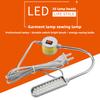 LED Nähmaschinenlampe 360 Flexibel Verstellbarer Schwanenhals Arbeitsleuchten Industrielampen mit Magnetfuß für Werkbank Neu 2025