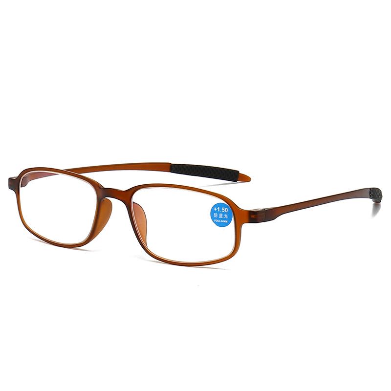 Gafas de Lectura Plegables TR90 con Bloqueo de Luz Azul y Fundas para Usuarios de Mediana Edad y Mayores a la Moda