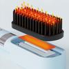 Cordless Hair Straightener Brush 4 Temperature Modes Adjustable LED Display Fast Heating Portable Travel Electric Hot Brush Curly Hair Styling