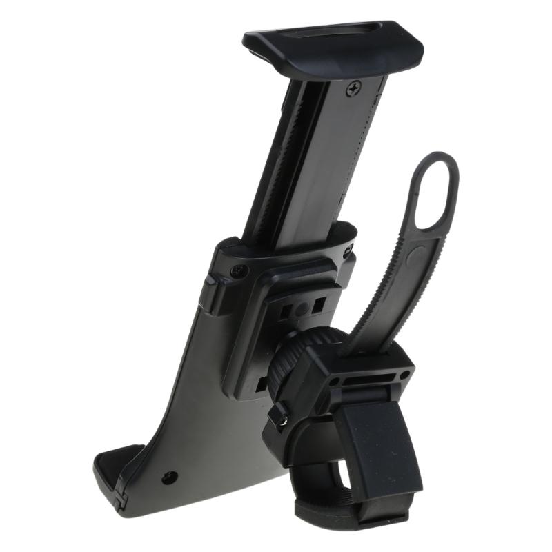Motorcycle Bicycle Phone Bracket Handlebar Tablet Stand Mount for 4.7-11in Tablet Phone Holder Cradle for Gym Tread Mill