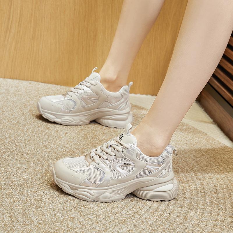Daddy shoes women's 2025 new spring versatile 3xl trendy Paris jogging casual sports shoes women's platform women's shoes