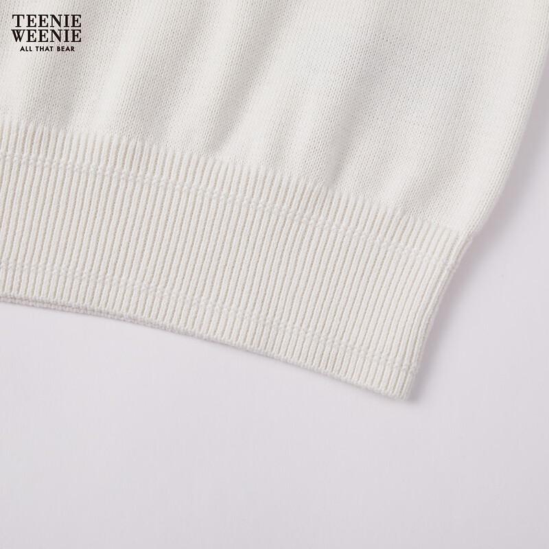 Teenie Weenie Bear Logo Short Sleeve Knit Top