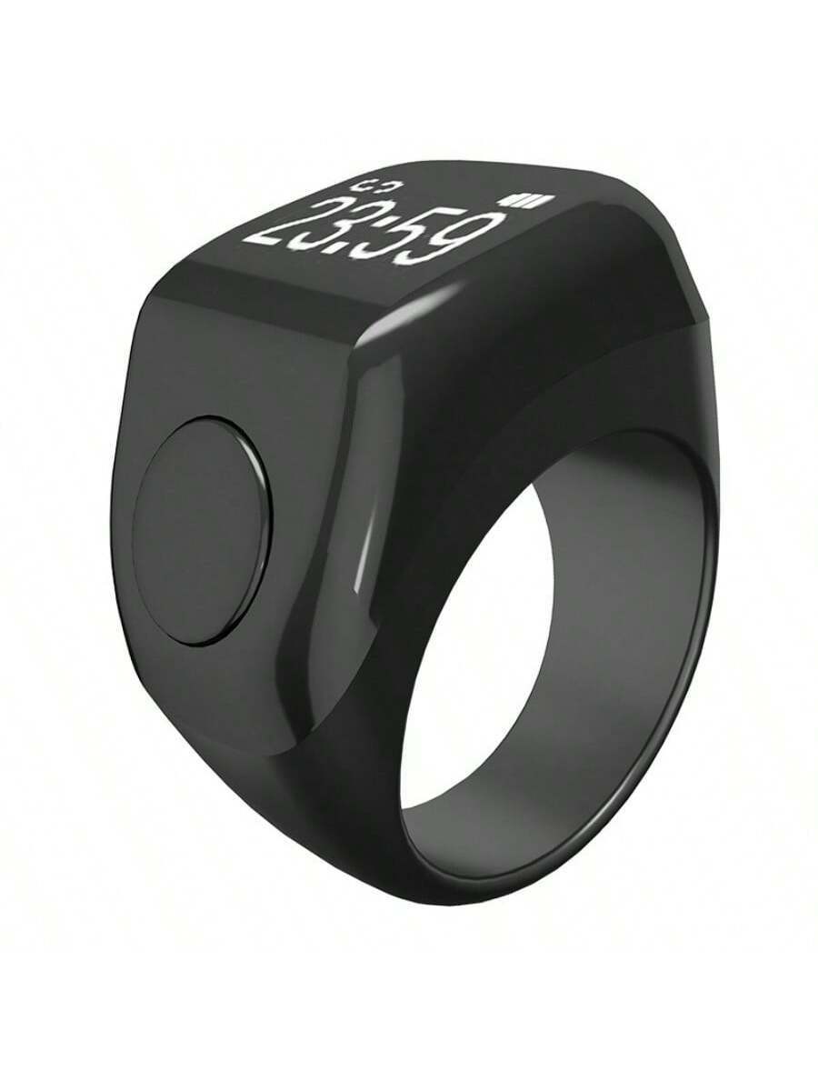 

Multifunctional Smart Finger Counter Ring with Heart Rate Monitoring & Step Counting чорний