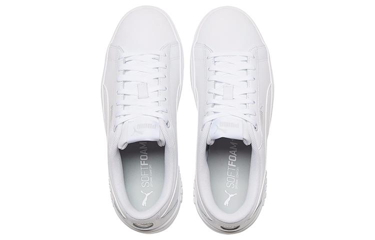 Women's Sneakers Puma Wmns Smash Platform V2 'Triple White'