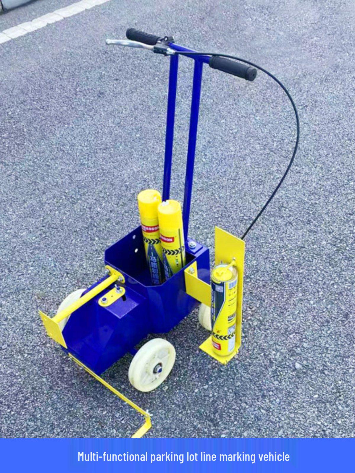 Simple Line Marker for Parking, Roads, Workshops, and Sports Fields Yellow Standard Paint