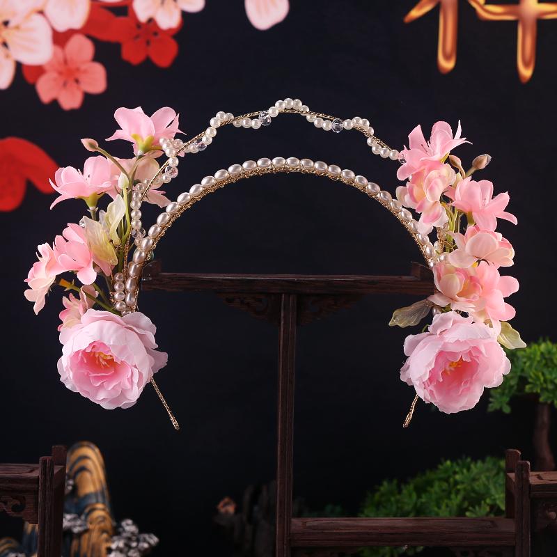 Elegant Ancient Chinese Hanfu Hair Accessories Tassel Headband Fairy Everyday Hairpins Retro Alloy Hairbands