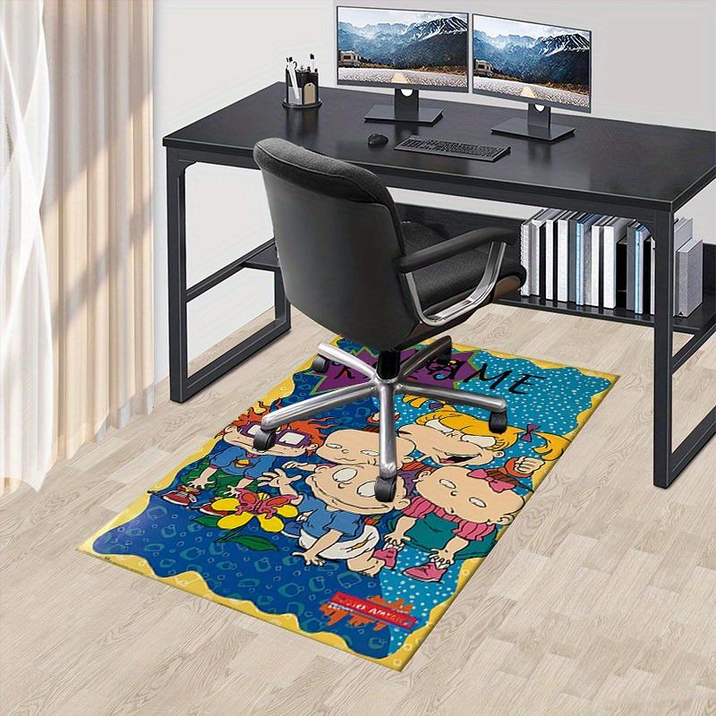 Rugrats, Babies, Adventure Office Carpet Soft Polyester Entrance Carpet Washable Non slip Machine Wa